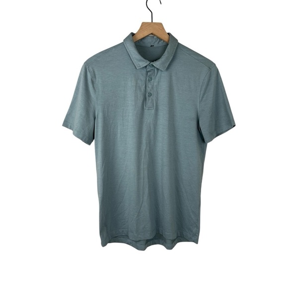 Lululemon Evolution Blue Polo Shirt - Picture 1 of 4